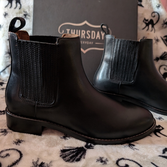 Thursday Boot Company Black Ankle Boots